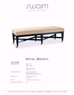 Picture of F211 BN60 ARIEL BENCH