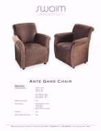 Picture of 835 GC31 ANTE GAME CHAIR