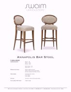 Picture of F180-4 BS30 ANNAPOLIS BAR STOOL
