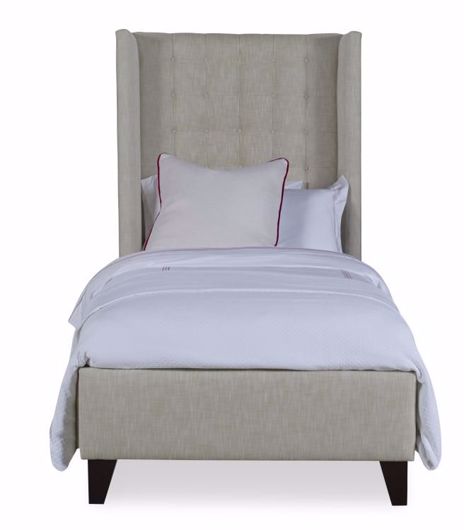 Picture of FULLY UPH WING TALL H.B. BED  -  TWIN SIZE 3/3