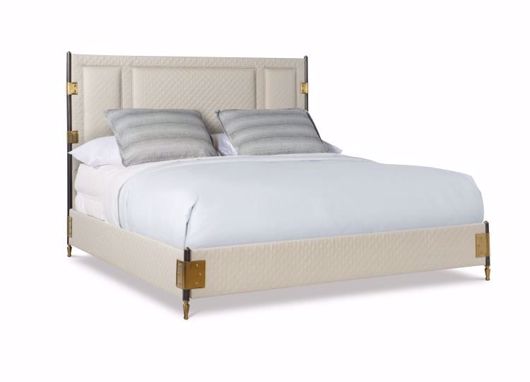 Picture of TOWNSEND UPHOLSTERED BED  -  QUEEN SIZE 5/0