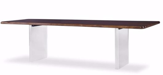 Picture of 130" GUAN.SLAB DINING TABLE - ACRYLIC BASE