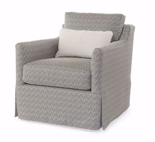 Picture of ALLISON SKIRTED SWIVEL CHAIR