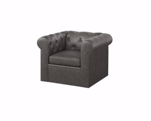 Picture of CLASSIC CHESTERFIELD SWIVEL CHAIR
