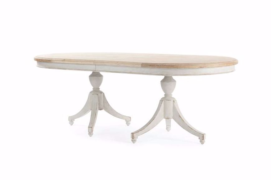 Picture of MADELINE DOUBLE PEDESTAL TABLE