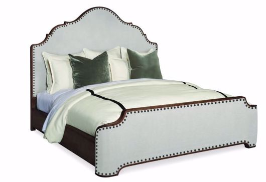 Picture of CASA BELLA UPHOLSTERED BED  -  KING SIZE 6/6  -  SIERRA FINISH
