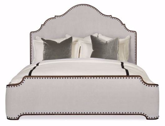 Picture of CASA BELLA UPHOLSTERED BED  -  CAL KING SIZE 6/0  -  SIERRA FINISH
