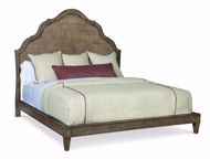 Picture of CASA BELLA CARVED BED  -  KING SIZE 6/6  -  TIMBER GREY FINISH