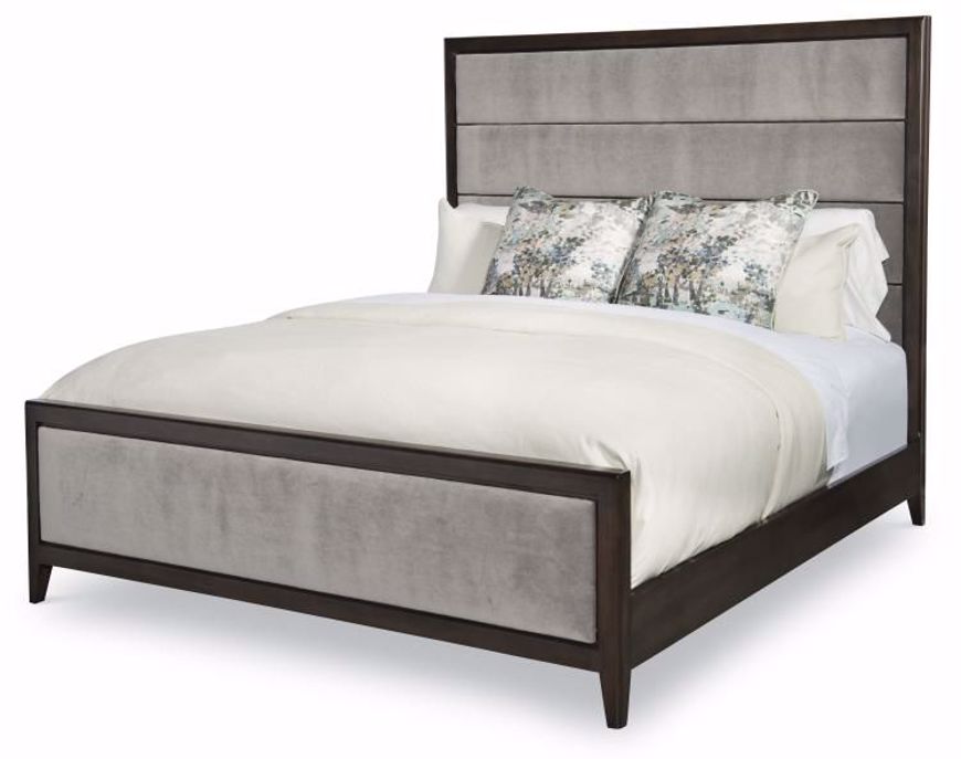 Picture of ARIA BED W/UPH HB & FB  -  QUEEN SIZE 5/0