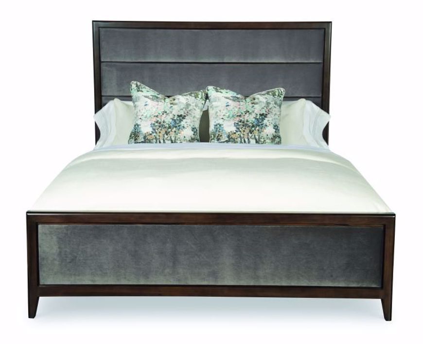 Picture of ARIA BED W/UPH HB & FB   -  KING SIZE 6/6