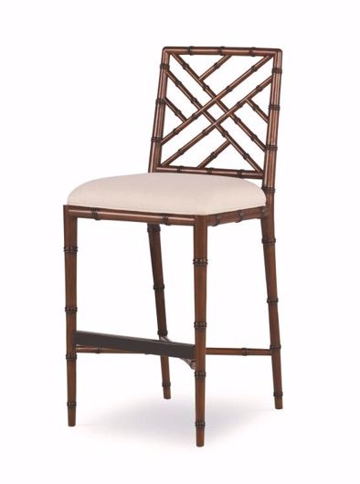 Picture of BRIGHTON BAR STOOL - REGENCY/FLAX