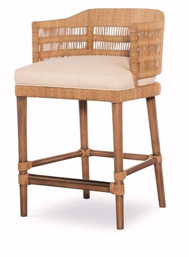 Picture of BOCA COUNTER STOOL  -  NATURAL/FLAX