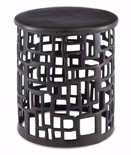 Picture of WASI BLACK ACCENT TABLE