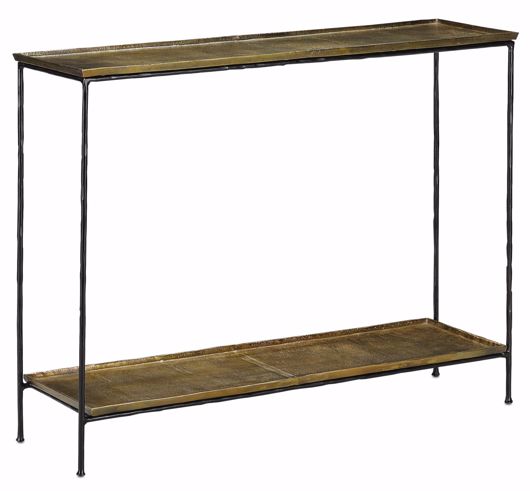 Picture of BOYLES BRASS CONSOLE TABLE