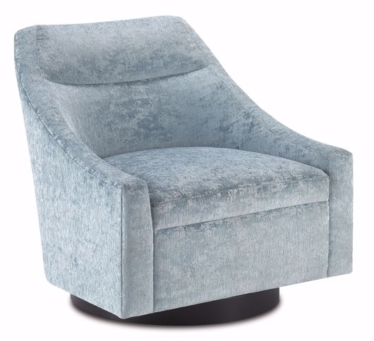 Picture of PRYCE CERULEAN SWIVEL CHAIR