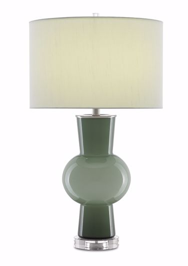 Picture of DUENDE GREEN TABLE LAMP