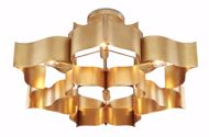 Picture of GRAND LOTUS GOLD LARGE CHANDELIER