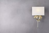 Picture of GINGKO SILVER WALL SCONCE