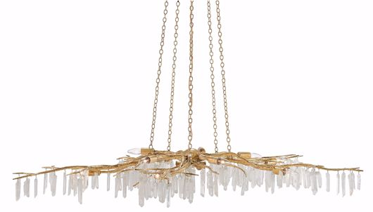 Picture of FOREST LIGHT GOLD CHANDELIER