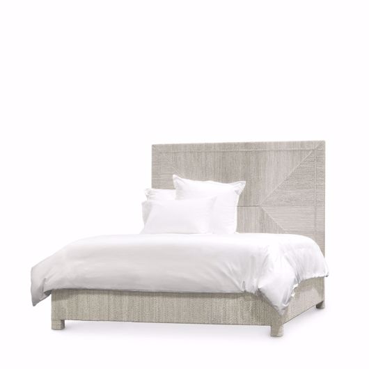 Picture of WOODSIDE BED QUEEN, WHITE SAND