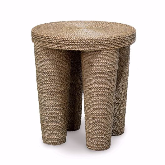 Picture of WRAPPED ROPE FOOTED STOOL/TABLE