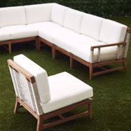 Picture of AMALFI OUTDOOR SECTIONAL ARMLESS