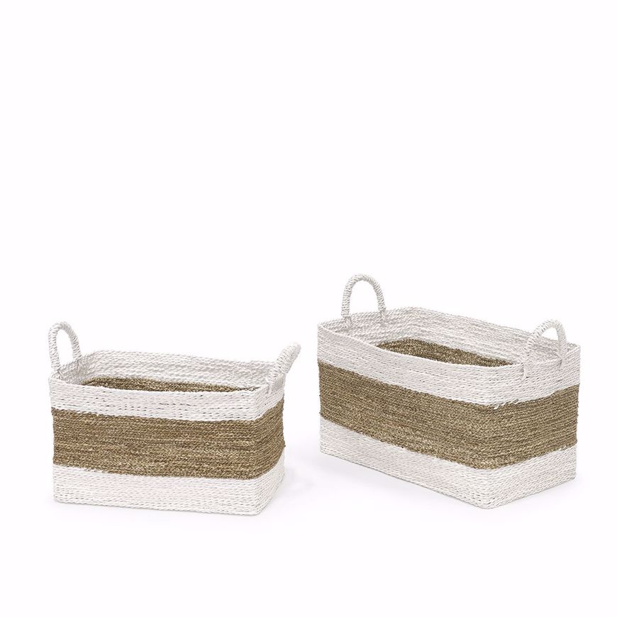 Picture of TANNA RECTANGULAR BASKETS SET OF 2
