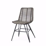 Picture of HERMOSA OUTDOOR SIDE CHAIR GREY
