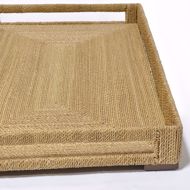 Picture of WOODSIDE RECTANGULAR TRAY LARGE, NATURAL
