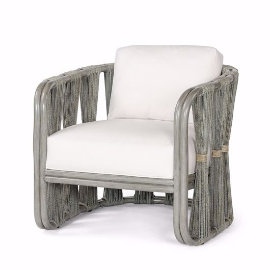Picture of STRINGS ATTACHED LOUNGE CHAIR GREY