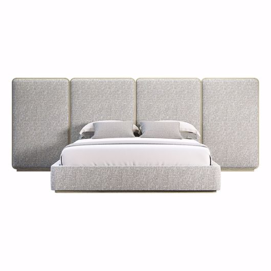 Picture of GEM UPHOLSTERED KING/QUEEN BED