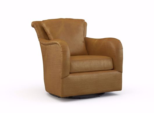 Picture of DALTON LEATHER SWIVEL CHAIR