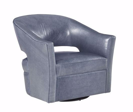 Picture of LUNA LEATHER SWIVEL CHAIR