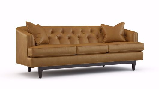 Picture of EMMA 3 SEAT LEATHER SOFA