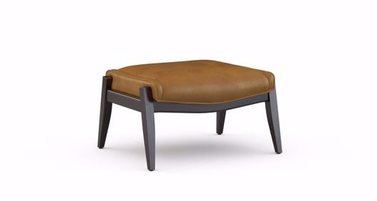 Picture of KAYLA LEATHER OTTOMAN