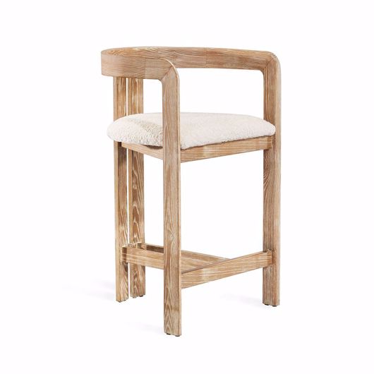 Picture of BURKE COUNTER STOOL  - SHEARLING