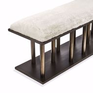Picture of CELESTE BENCH - IVORY
