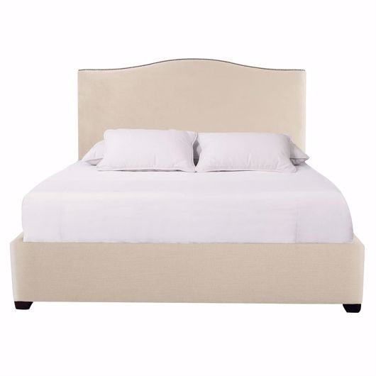 Picture of GRAHAM FABRIC PANEL BED EXTENDED QUEEN