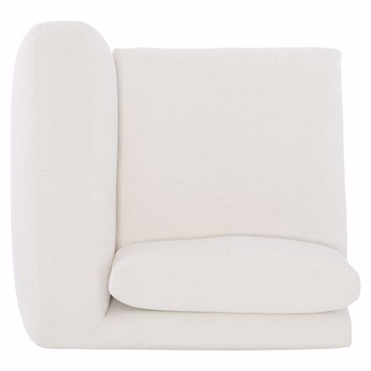 Picture of HARPER FABRIC RIGHT ARM CHAIR WITHOUT PILLOWS