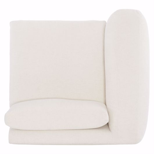 Picture of HARPER FABRIC LEFT ARM CHAIR WITHOUT PILLOWS