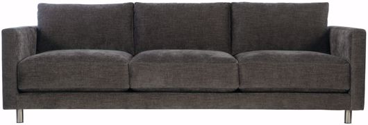 Picture of DAKOTA LEATHER-FABRIC SOFA WITHOUT PILLOWS