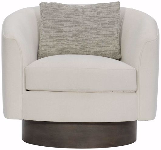Picture of CAMINO LEATHER SWIVEL CHAIR WITHOUT PILLOWS