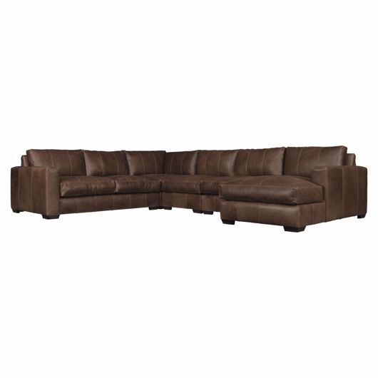 Picture of DAWKINS LEATHER SECTIONAL