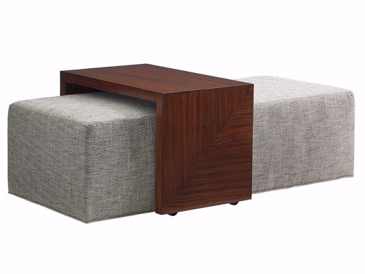 Picture of BROADWAY COCKTAIL OTTOMAN W/SLIDE