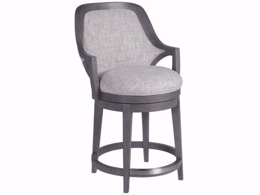 Picture of APPELLATION UPHOLSTERED SWIVEL COUNTER STOOL