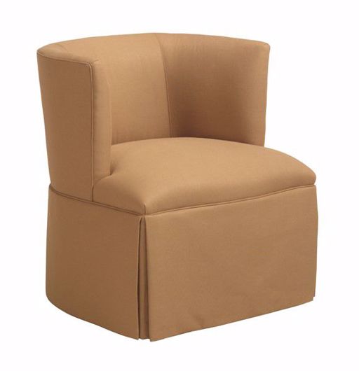 Picture of PETITE BARREL BACK SWIVEL CHAIR